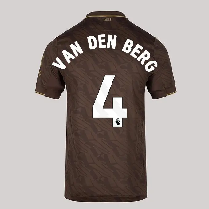 25/26 Brentford Womens Away Match Shirt - Sepp van den Berg 4