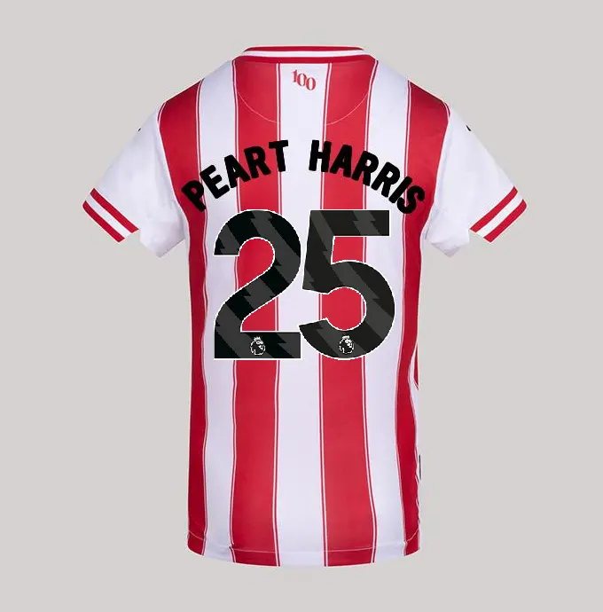 25/26 Brentford Womens Replica Home Shirt - PEART HARRIS 25-2500091-25 25/26 Brentford Womens Replica Home Shirt - PEART HARRIS 25 - Image 1