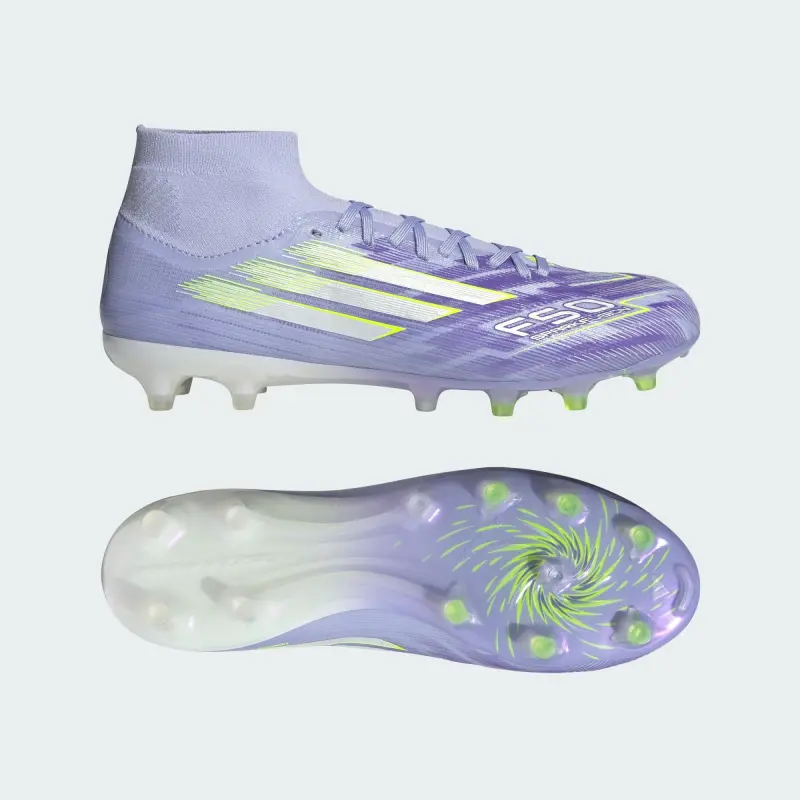 Adidas F50 Pro Mid-Cut FG Sparkfusion Radiant Blaze Pack (Women's)-JH7689 Adidas F50 Pro Mid-Cut FG Sparkfusion Radiant Blaze Pack (Women's) - Image 1