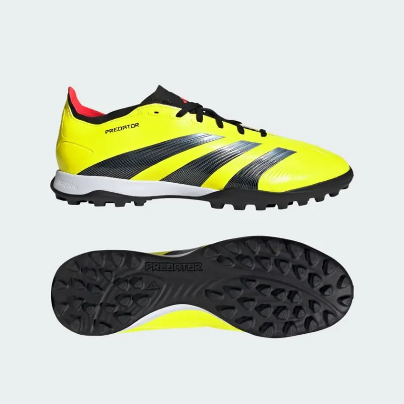 Adidas Predator 24 League Low Turf Boots Team Solar Yellow-IE2612 Adidas Predator 24 League Low Turf Boots Team Solar Yellow - Image 1
