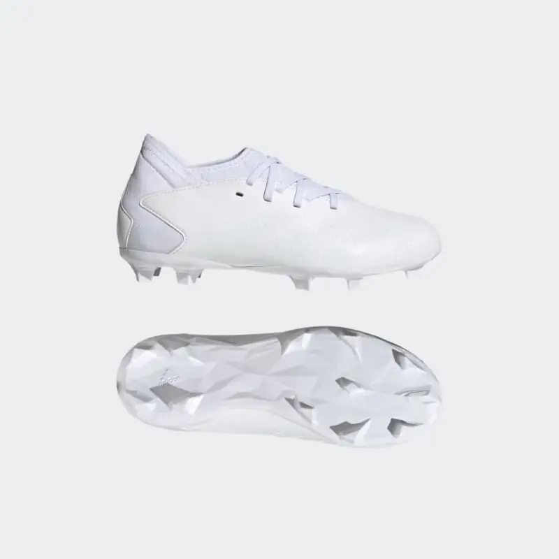 Adidas Predator Accuracy.3 Firm Ground Boots Cloud White-FZ6108 Adidas Predator Accuracy.3 Firm Ground Boots Cloud White - Image 1