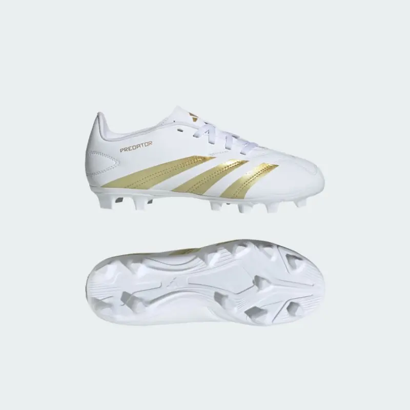 Adidas Predator Club Flexible Ground Boots Cloud White Kids-IF6426 Adidas Predator Club Flexible Ground Boots Cloud White Kids - Image 1