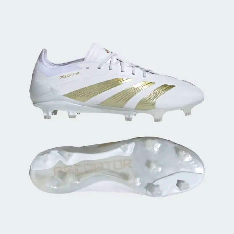Adidas Predator Elite Firm Ground Boots Cloud White