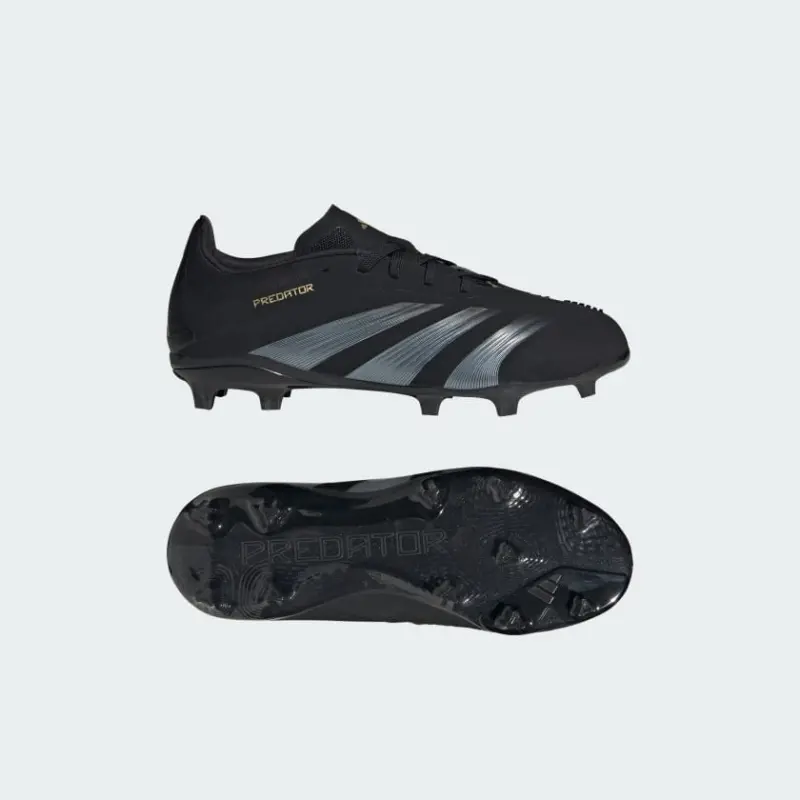 Adidas Predator Elite Firm Ground Boots Core Black Kids-IF6359 Adidas Predator Elite Firm Ground Boots Core Black Kids - Image 1