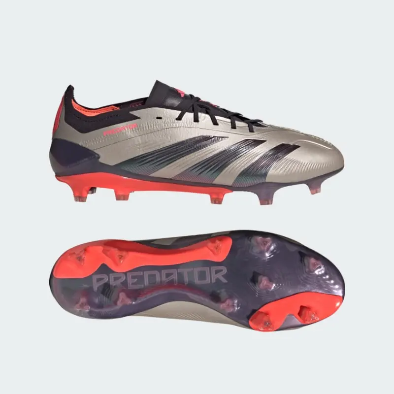 Adidas Predator Elite Firm Ground Boots Platinum Metallic-IF8868 Adidas Predator Elite Firm Ground Boots Platinum Metallic - Image 1