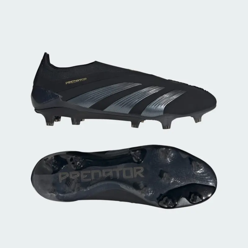 Adidas Predator Elite Laceless Firm Ground Boots Core Black-IF8860 Adidas Predator Elite Laceless Firm Ground Boots Core Black - Image 1