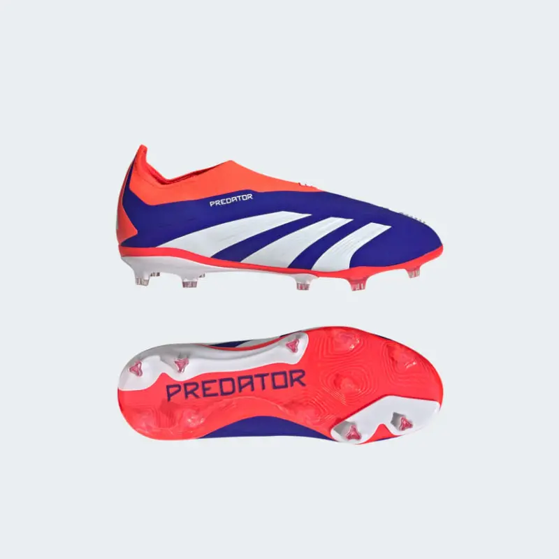 Adidas Predator Elite Laceless Firm Ground Boots Lucid Blue Kids-IF6350 Adidas Predator Elite Laceless Firm Ground Boots Lucid Blue Kids - Image 1