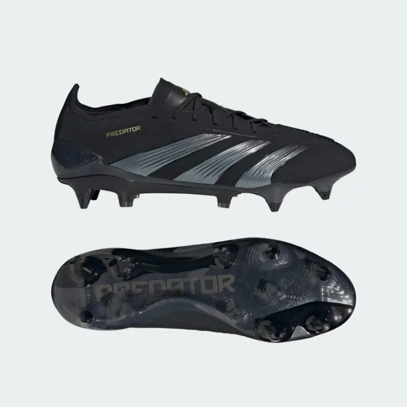 Adidas Predator Elite Soft Ground Boots Core Black