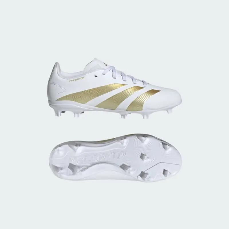 Adidas Predator League Firm Ground Boots Cloud White Kids-IF6355 Kits Collection - Premium Brentford Kits for Supporters