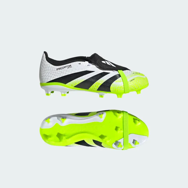 Adidas Predator League Fold-Over Tongue FG/MG Cloud White Core Black Lucid Lemon (GS)-JP9916 Kits Collection - Premium Brentford Kits for Supporters Adidas Predator League Fold-Over Tongue FG/MG Cloud White Core Black Lucid Lemon (GS)-JP9916 Kits Collection - Premium Brentford Kits for Supporters