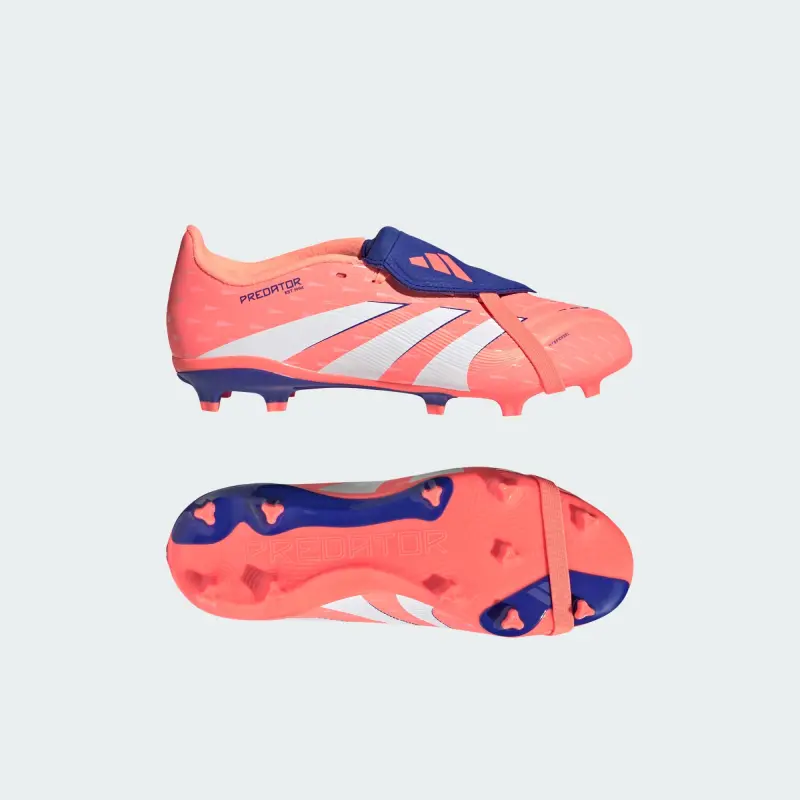 Adidas Predator League Fold-Over Tongue FG/MG Coral Blaze Pack (Kids)-JP9918 Kits Collection - Premium Brentford Kits for Supporters