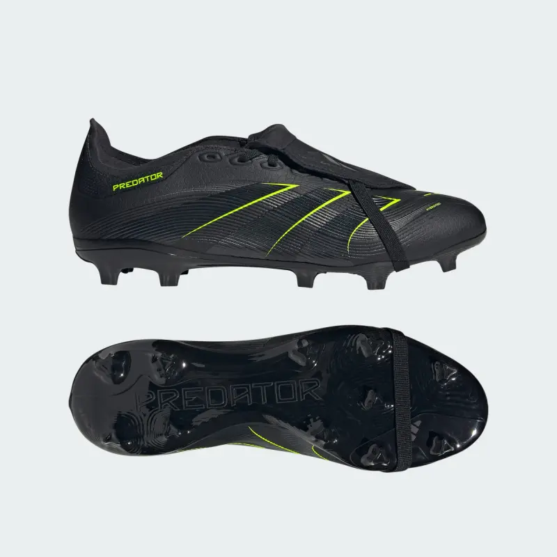 Adidas Predator League Fold-Over Tongue FG/MG Electric Stealth Pack-JI1110 Kits Collection - Premium Brentford Kits for Supporters