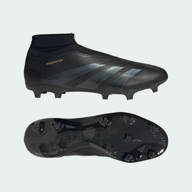 Adidas Predator League Laceless Firm Ground Boots Core Black-IF6334 Kits Collection - Premium Brentford Kits for Supporters Adidas Predator League Laceless Firm Ground Boots Core Black-IF6334 Kits Collection - Premium Brentford Kits for Supporters