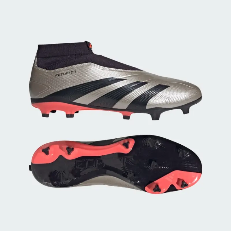 Adidas Predator League Laceless Firm Ground Boots Platinum Metallic-IF6331 Kits Collection - Premium Brentford Kits for Supporters