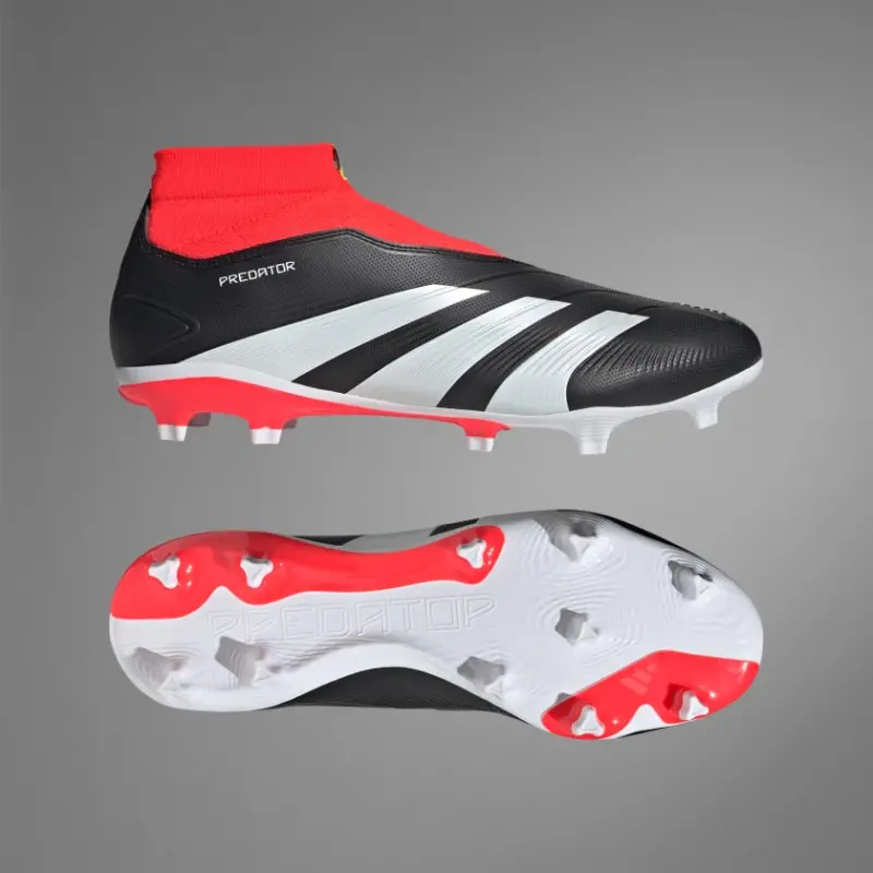Adidas Predator League Laceless Firm Ground Football Boots Core Black-IG7768 Kits Collection - Premium Brentford Kits for Supporters