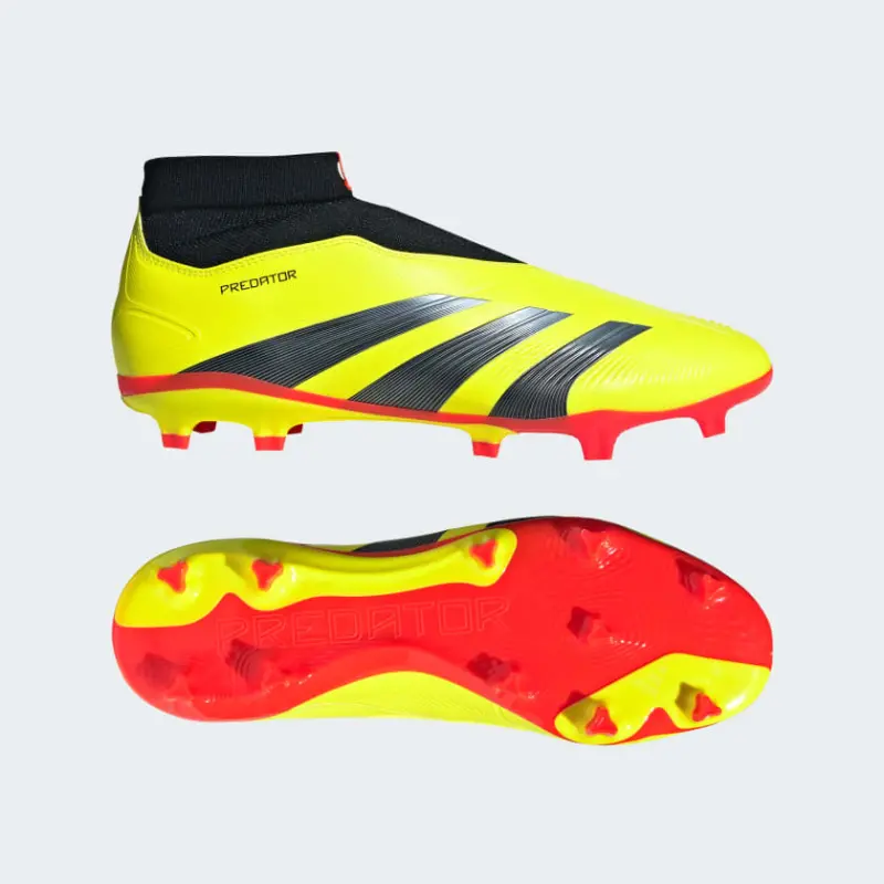 Adidas Predator League Laceless Firm Ground Football Boots Team Solar Yellow-IG7766 Kits Collection - Premium Brentford Kits for Supporters