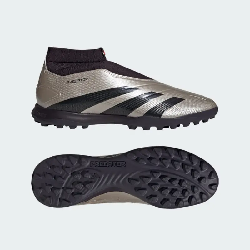Adidas Predator League Laceless Turf Boots Platinum Metallic-IF6384 Kits Collection - Premium Brentford Kits for Supporters