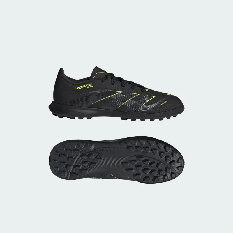Adidas Predator League Turf Core Black Carbon Lucid Lemon (GS)-JI1151 Kits Collection - Premium Brentford Kits for Supporters