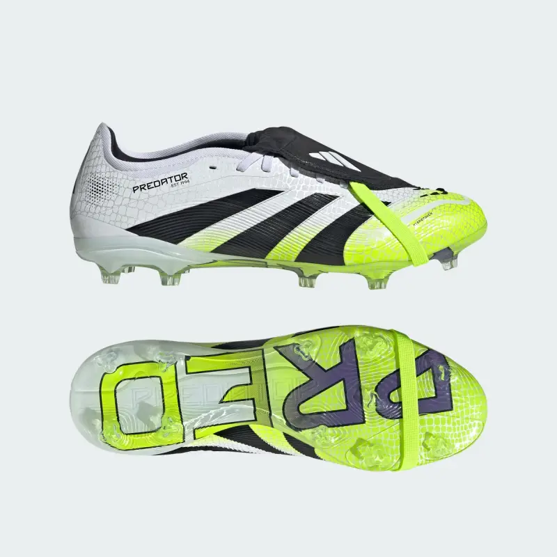 Adidas Predator Pro Fold-Over Tongue FG Cloud White Core Black Lucid Lemon-JS4071 Kits Collection - Premium Brentford Kits for Supporters