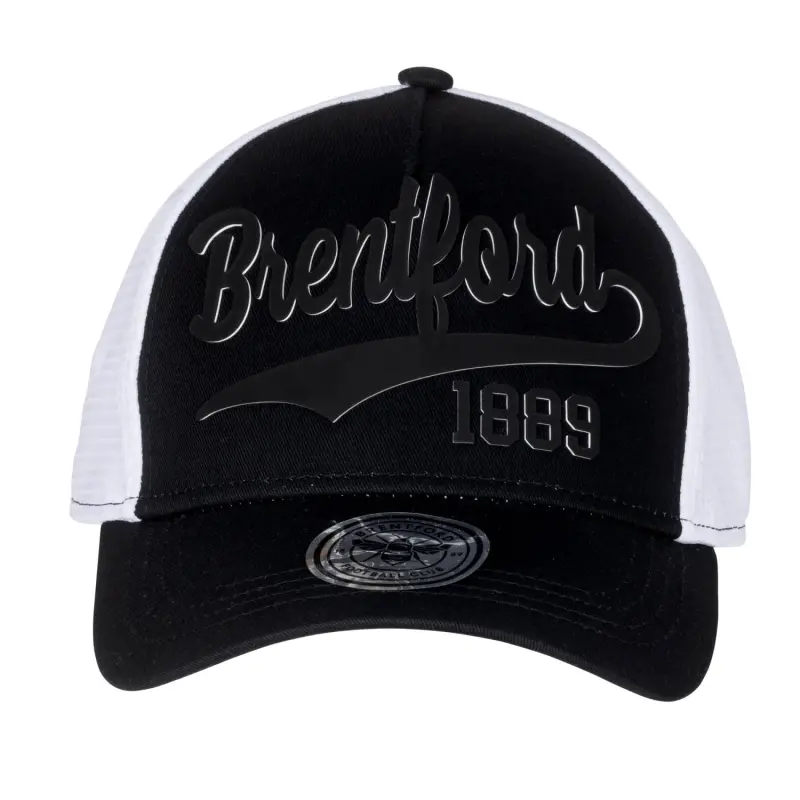 Brentford 1889 Raised Text Cap Kits Collection - Premium Brentford Kits for Supporters
