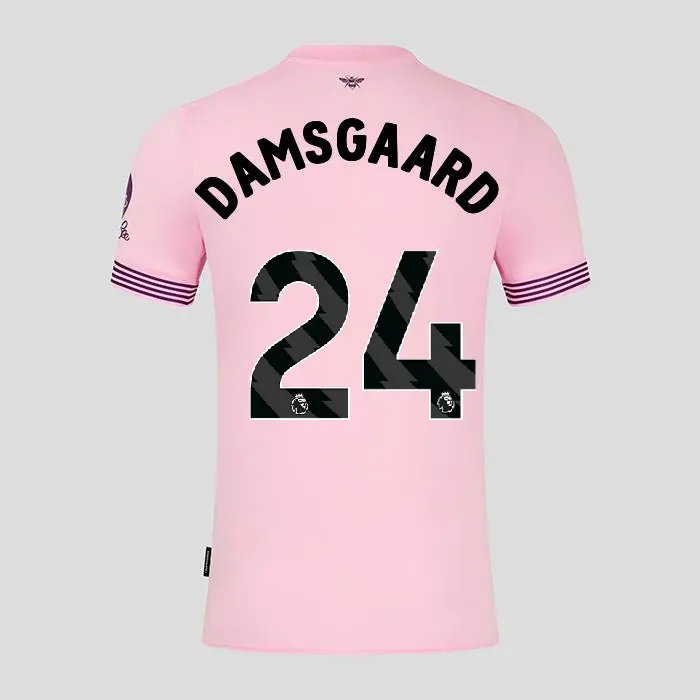 Brentford Adult Away Shirt 24/25 DAMSGAARD 24-2425/4234-2400324-MIKKEL DAMSGAARD 24 Kits Collection - Premium Brentford Kits for Supporters Brentford Adult Away Shirt 24/25 DAMSGAARD 24-2425/4234-2400324-MIKKEL DAMSGAARD 24 Kits Collection - Premium Brentford Kits for Supporters
