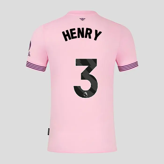 Brentford Adult Away Shirt 24/25 HENRY 3-2425/4186-2400324-RICO HENRY 3 Kits Collection - Premium Brentford Kits for Supporters Brentford Adult Away Shirt 24/25 HENRY 3-2425/4186-2400324-RICO HENRY 3 Kits Collection - Premium Brentford Kits for Supporters