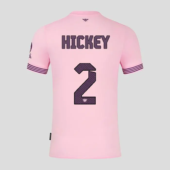 Brentford Adult Away Shirt 24/25 HICKEY 2-2425/4182-2400324-AARON HICKEY 2 Kits Collection - Premium Brentford Kits for Supporters
