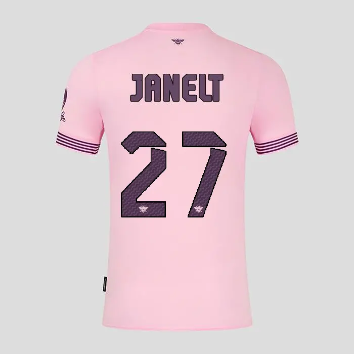 Brentford Adult Away Shirt 24/25 JANELT 27-2425/4239-2400324-VITALY JANELT 27 Kits Collection - Premium Brentford Kits for Supporters Brentford Adult Away Shirt 24/25 JANELT 27-2425/4239-2400324-VITALY JANELT 27 Kits Collection - Premium Brentford Kits for Supporters