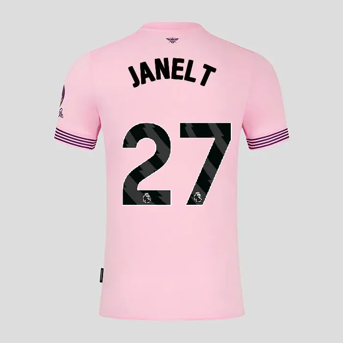 Brentford Adult Away Shirt 24/25 JANELT 27-2425/4240-2400324-VITALY JANELT 27 Kits Collection - Premium Brentford Kits for Supporters Brentford Adult Away Shirt 24/25 JANELT 27-2425/4240-2400324-VITALY JANELT 27 Kits Collection - Premium Brentford Kits for Supporters