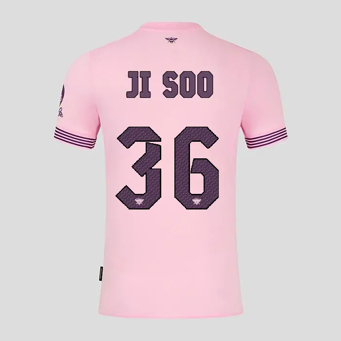 Brentford Adult Away Shirt 24/25 JI SOO 36-4251-2400324-JI SOO 36 Kits Collection - Premium Brentford Kits for Supporters