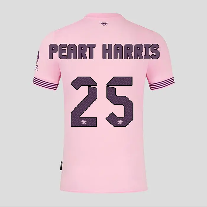Brentford Adult Away Shirt 24/25 PEART HARRIS 25-2400324-25 Kits Collection - Premium Brentford Kits for Supporters