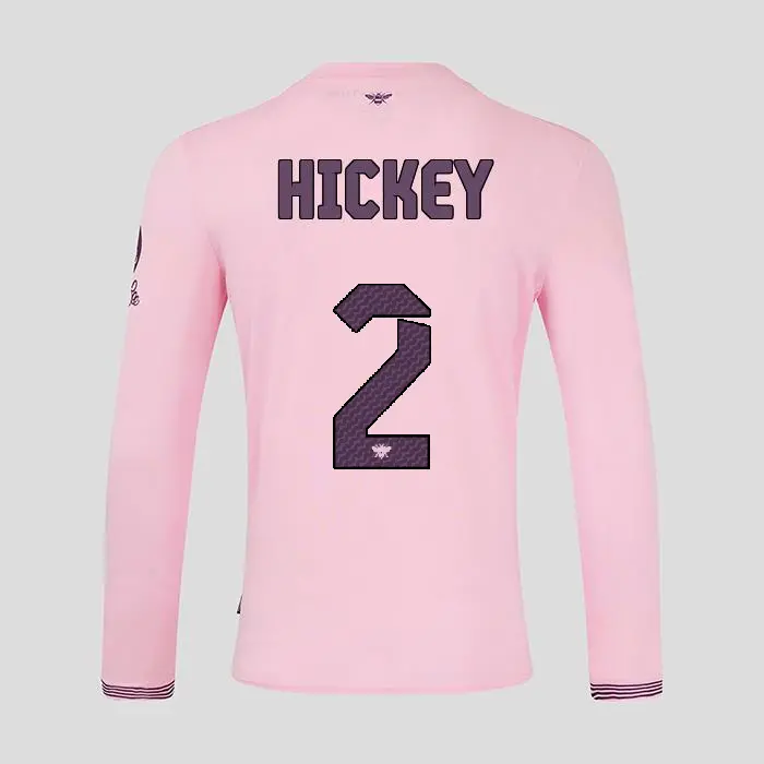 Brentford Adult  Away Shirt L/S 24/25 HICKEY 2-2425/4332-2400336-AARON HICKEY 2 Kits Collection - Premium Brentford Kits for Supporters
