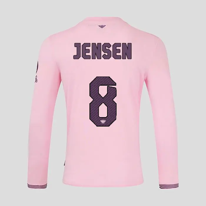 Brentford Adult Away Shirt L/S 24/25 JENSEN 8-2425/4347-2400336-MATHIAS JENSEN 8 Kits Collection - Premium Brentford Kits for Supporters Brentford Adult Away Shirt L/S 24/25 JENSEN 8-2425/4347-2400336-MATHIAS JENSEN 8 Kits Collection - Premium Brentford Kits for Supporters