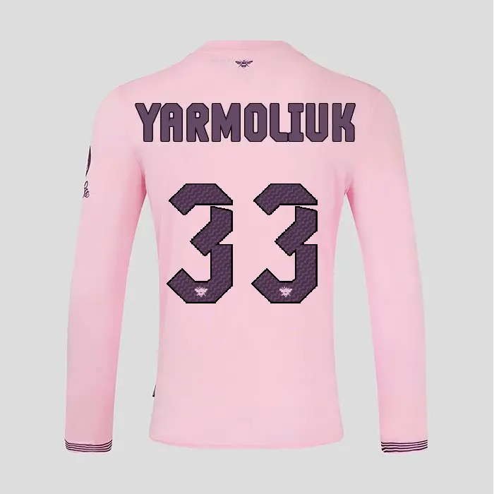 Brentford Adult Away Shirt L/S 24/25 KAYODE 33-2400336-33 Kits Collection - Premium Brentford Kits for Supporters