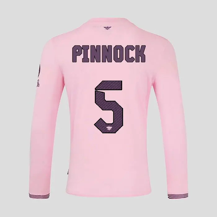 Brentford Adult  Away Shirt L/S 24/25 PINNOCK 5-2425/4338-2400336-ETHAN PINNOCK 5 Kits Collection - Premium Brentford Kits for Supporters