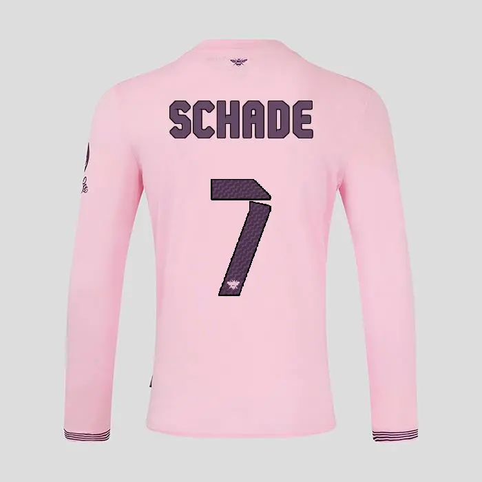 Brentford Adult Away Shirt L/S 24/25 SCHADE 7-2425/4344-2400336-KEVIN SCHADE 7 Kits Collection - Premium Brentford Kits for Supporters Brentford Adult Away Shirt L/S 24/25 SCHADE 7-2425/4344-2400336-KEVIN SCHADE 7 Kits Collection - Premium Brentford Kits for Supporters