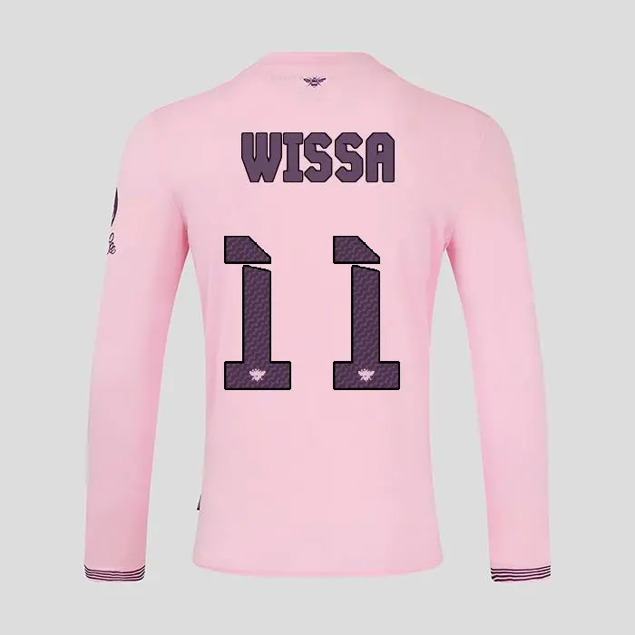 Brentford Adult  Away Shirt L/S 24/25 WISSA 11-2425/4356-2400336-YOANNE WISSA 11 Kits Collection - Premium Brentford Kits for Supporters