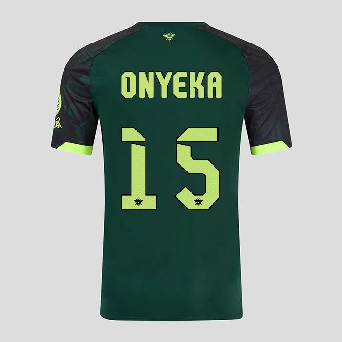 Brentford Adult Third Shirt 24/25 ONYEKA 15-2425/4587-2400337-FRANK ONYEKA 15 Kits Collection - Premium Brentford Kits for Supporters
