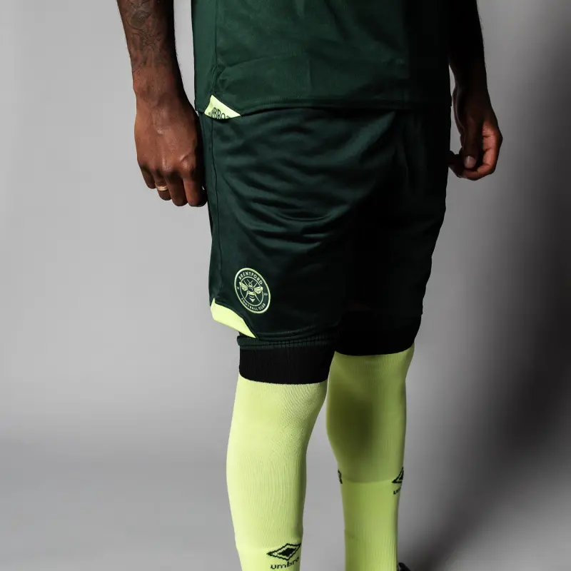 Brentford Adult Third Shorts 24/25 With Custom Printing-2400340-Custom Kits Collection - Premium Brentford Kits for Supporters