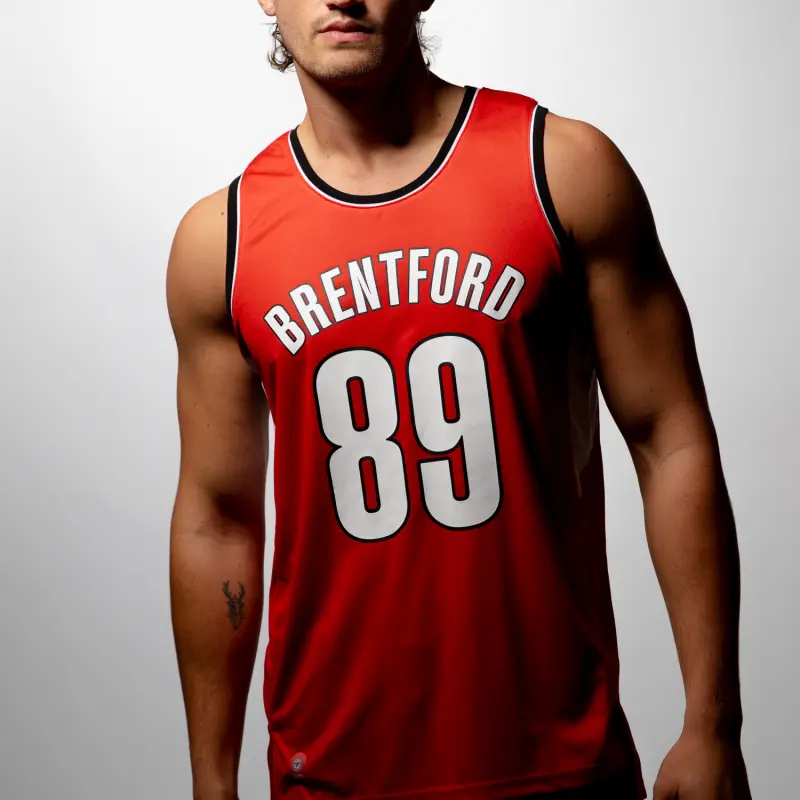 Brentford Basketball Vest-2400570 Kits Collection - Premium Brentford Kits for Supporters