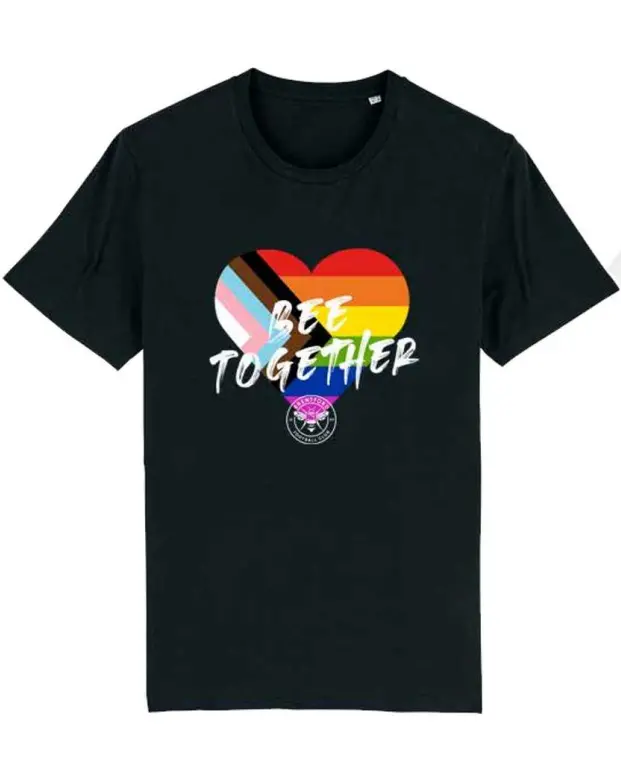 Brentford Bee Together Pride Tee-2300502 Kits Collection - Premium Brentford Kits for Supporters