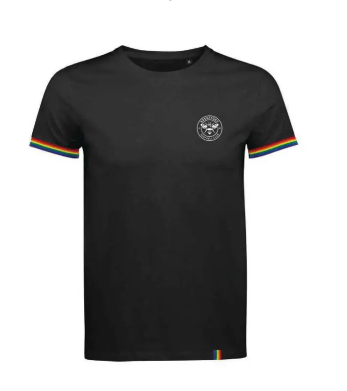 Brentford Crest Pride Tee-2400326 Kits Collection - Premium Brentford Kits for Supporters Brentford Crest Pride Tee-2400326 Kits Collection - Premium Brentford Kits for Supporters