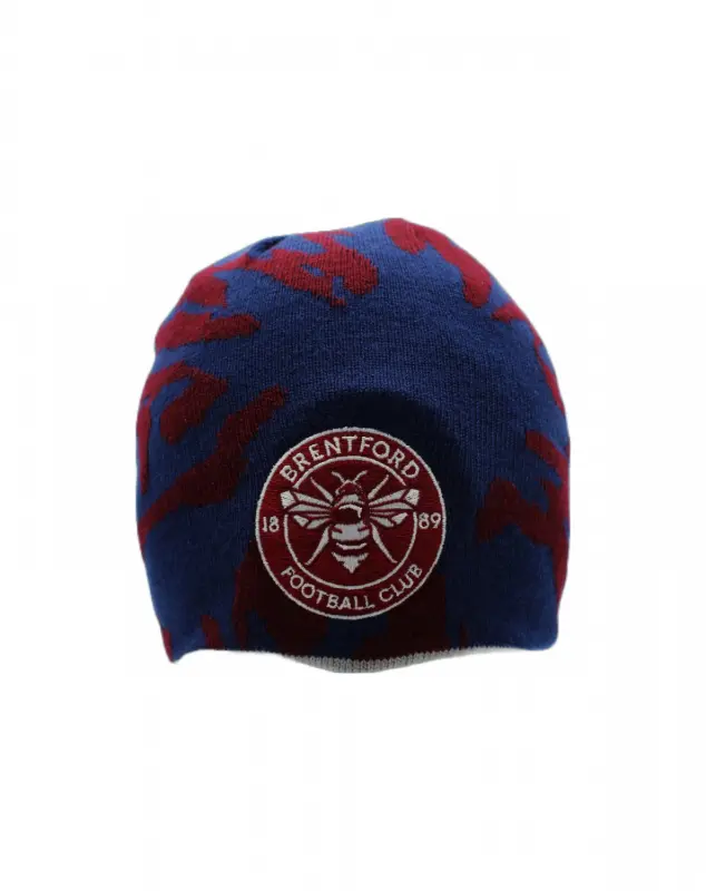 Brentford Crest Reversible Beanie Kits Collection - Premium Brentford Kits for Supporters