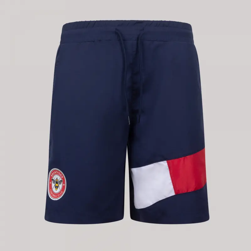 Brentford Double Stripe Swim Shorts-2400644 Kits Collection - Premium Brentford Kits for Supporters
