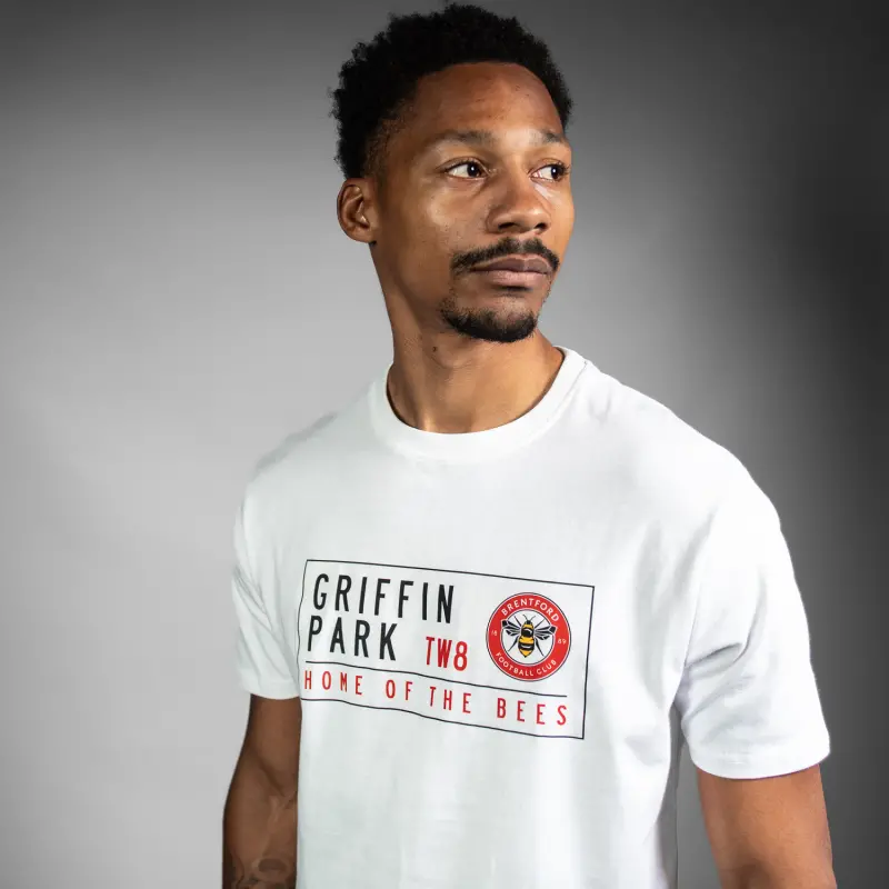 Brentford Griffin Park Tee-2500025 Kits Collection - Premium Brentford Kits for Supporters