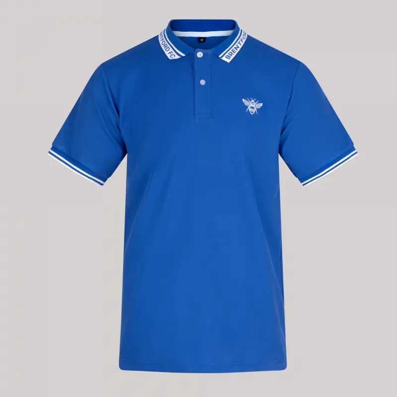 Brentford Jacquard Bee Polo-2400643 Kits Collection - Premium Brentford Kits for Supporters Brentford Jacquard Bee Polo-2400643 Kits Collection - Premium Brentford Kits for Supporters