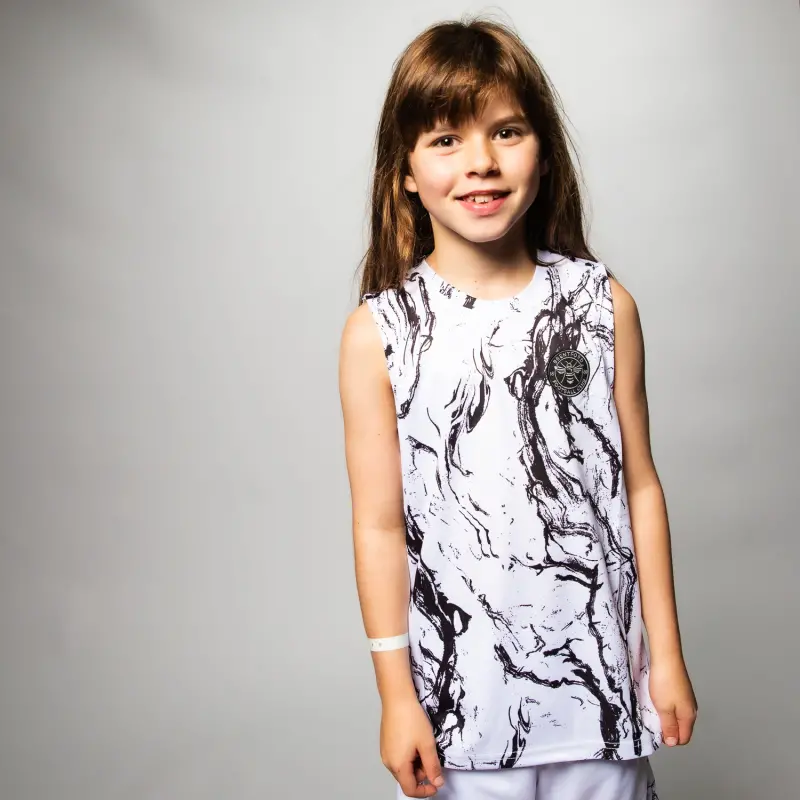 Brentford Junior Marble Sleeveless Poly Tee-2400013 Kits Collection - Premium Brentford Kits for Supporters