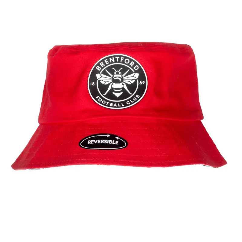 Brentford Junior Multi Text Reversible Bucket Hat Kits Collection - Premium Brentford Kits for Supporters