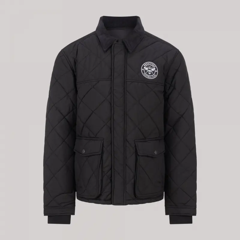 Brentford Lexington Quilted Jacket-2500111 Kits Collection - Premium Brentford Kits for Supporters