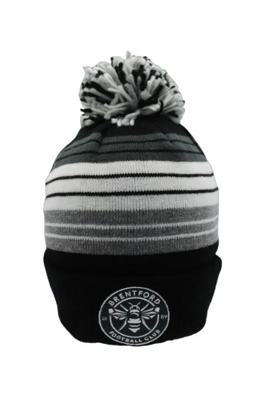 Brentford Mono Stripe Beanie Kits Collection - Premium Brentford Kits for Supporters